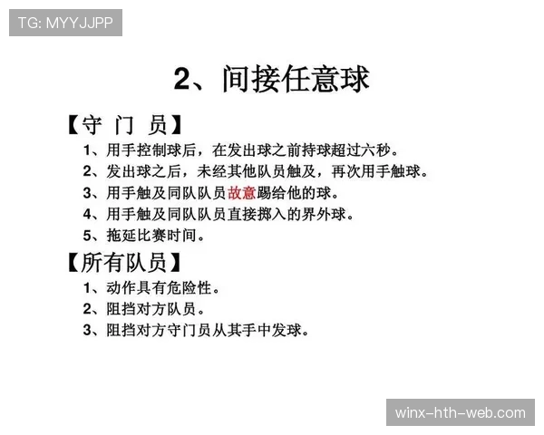 间接任意球的判罚条件与执行规则解析